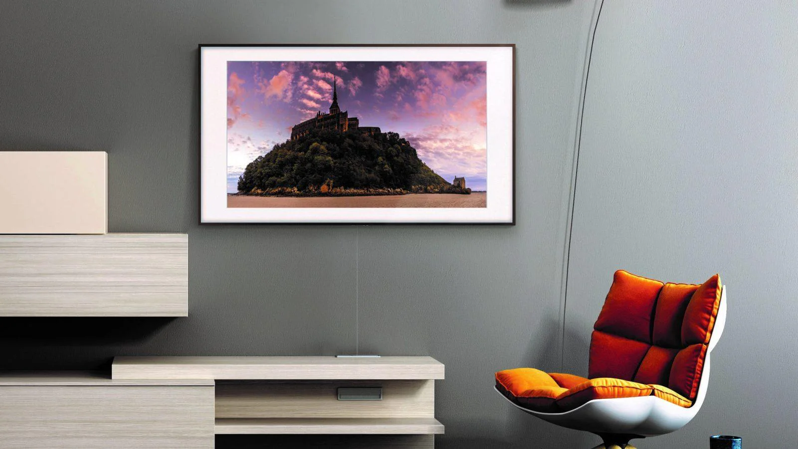 Impresionantul televizor QLED 'Frame' de la Samsung are reduceri de pana la 1,402 dolari
